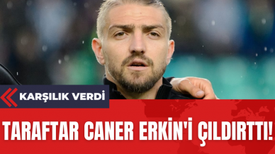 Taraftar Caner Erkin'i Çıldırttı!