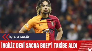 İngiliz devi Sacha Boey'i takibe aldı