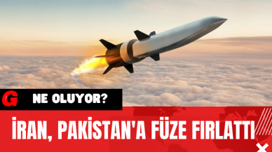 İran Pakistan'a füze fırlattı