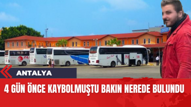 4 gün önce kaybolmuştu bakın nerede bulundu?