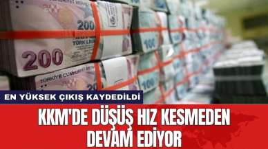 KKM'de düşüş hız kesmeden devam ediyor