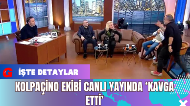 Kolpaçino Ekibi Canlı Yayında ‘Kavga Etti’