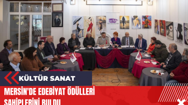 Mersin'de Edebiyat Ödülleri sahiplerini buldu