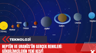 Neptün ve Uranüs’ün gerçek renkleri: Gökbilimcilerin yeni keşfi