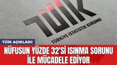 Nüfusun yüzde 32'si ısınma sorunu ile mücadele ediyor