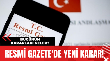 Resmi Gazete'de Yeni Karar! 12 Şubat 2024 Pazartesi Bugünün Kararları Neler?