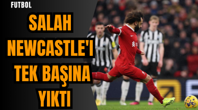 Salah Newcastle'ı tek başına yıktı