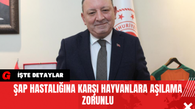 Şap Hastalığına Karşı Hayvanlara Aşılama Zorunlu