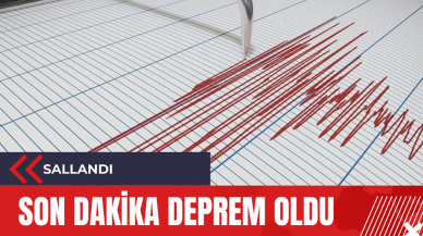 Bursa'da 3.5 büyüklüğünde deprem!