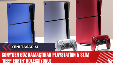 Sony'den göz kamaştıran PlayStation 5 Slim 'Deep Earth' koleksiyonu!