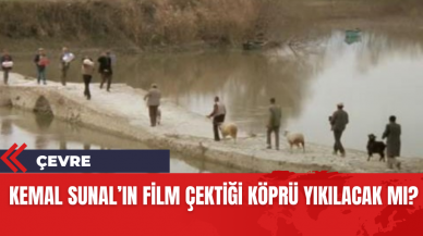 Kemal Sunal'ın film çektiği köprü tehdit altında