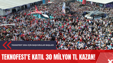 TEKNOFEST'e katıl 30 Milyon TL kazan!