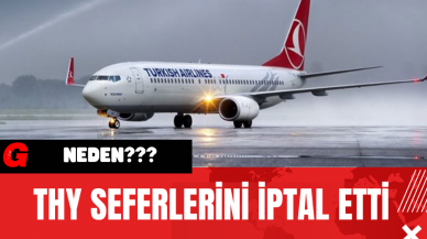 THY Seferlerini İptal Etti