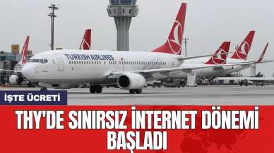 THY'de sınırsız internet dönemi başladı