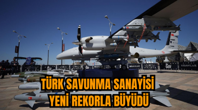 Türk savunma sanayisi yeni rekorla büyüdü