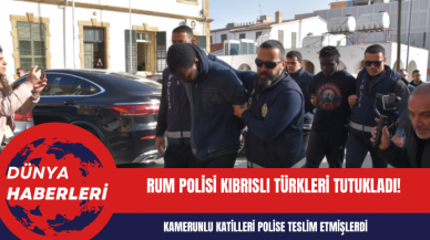 Rum polisi Kamerunlu katilleri polise teslim eden Kıbrıslı Türkleri tutukladı