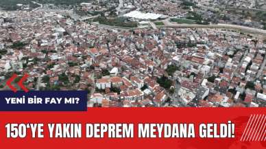 150'ye yakın deprem meydana geldi! Yeni bir fay mı?