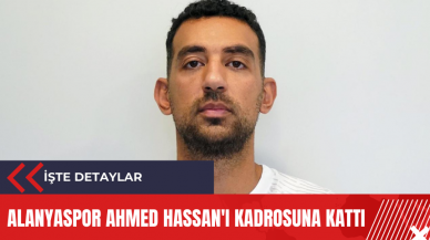 Alanyaspor Ahmed Hassan'ı kadrosuna kattı