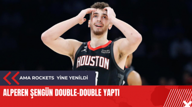 Alperen Şengün double-double yaptı ama Rockets yine yenildi