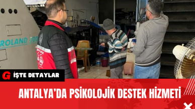 Antalya’da Psikolojik Destek Hizmeti