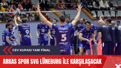 Arkas Spor SVG Lüneburg ile karşılaşacak