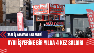 Aynı İşyerine Bir Yılda 4 Kez Saldırı: Esnaf İş Yapamaz Hale Geldi