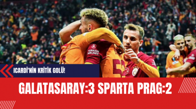 Icardi'nin Kritik Golü Galatasaray'a Zafer Getirdi Galatasaray:3 Sparta Prag:2