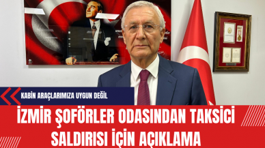 İzmir Şoförler Odasından taksici saldırısı için açıklama