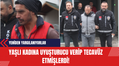 Yaşlı Kadına Uy*şturucu Verip Tecav*z Etmişlerdi! Yeniden Yargılanıyorlar