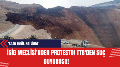 'Kaza Değil Katliam' İSİG Meclisi'nden protesto! TTB'den Suç Duyurusu!