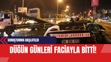 Düğün Günleri Faciayla Bitti!