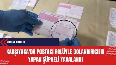 Karşıyaka'da Postacı Rolüyle Dolandırıcılık Yapan Şüpheli Yakalandı