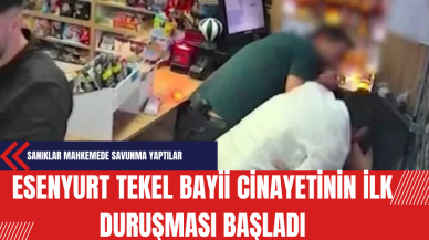 Esenyurt Tekel Bayii Cinayet Davası: Sanıklar Mahkemede Savunma Yaptılar