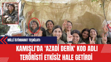 Milli İstihbarat Teşkilatı Kamışlı'da 'Azadi Derik' Kod Adlı Ter*risti Etkisiz Hale Getirdi