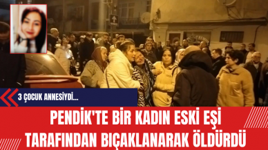 Pendik'te Bir Kadın Eski Eşi Tarafından Bıçaklanarak Öldürdü