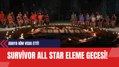 Survivor All Star Eleme Gecesi! Adaya Kim Veda Etti!