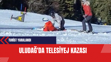 Uludağ'da Telesiyej Kazası: Turist Yaralandı