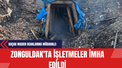 Kaçak Maden Ocaklarına Müdahale: Zonguldak'ta İşletmeler İmha Edildi