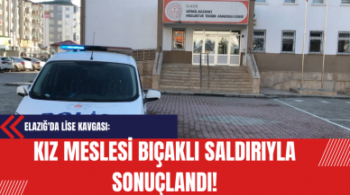 Elazığ'da Lise Kavgası: Kız Meselesi Bıçaklı Saldırıyla Sonuçlandı