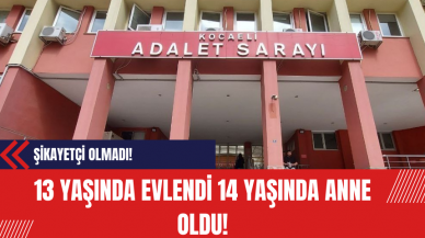 13 yaşında evlendi 14 yaşında anne oldu!