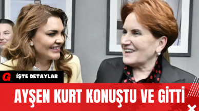 Ayşen Kurt Konuştu Ve Gitti