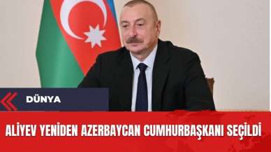  Azerbaycan sandığa gitti! Aliyev yeniden Cumhurbaşkanı seçildi