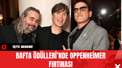 BAFTA Ödülleri’nde Oppenheimer Fırtınası