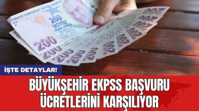 Büyükşehir EKPSS başvuru ücretlerini Karşılıyor