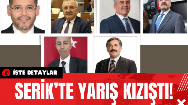 Serik’te Yarış Kızıştı!