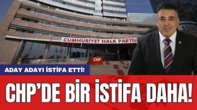 CHP Antalya'da bir istifa daha!