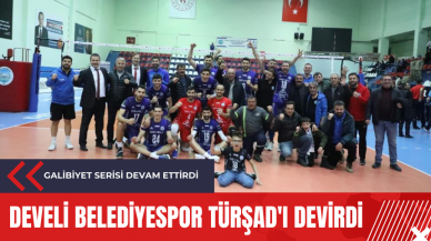 Develi Belediyespor TÜRŞAD'ı devirdi