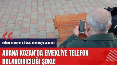 Emekliye telefon dolandırıcılığı şoku! Binlerce lira borçlandı