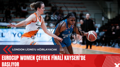 Eurocup Women Çeyrek Finali Kayseri'de başlıyor