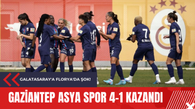 Galatasaray'a Florya'da şok! Gaziantep Asya Spor 4-1 kazandı